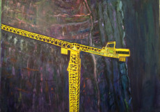 The Crane-150x200-Oil on Canvas